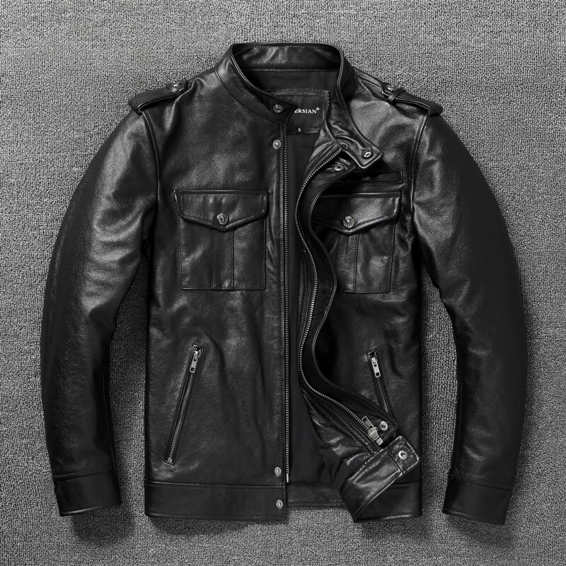 Genuine Leather Man Jackets Sl - đánh giá và giá Riding Jacket Leather