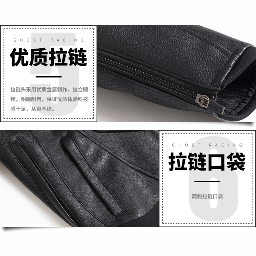 GHOST RACING Winter Motorcycle - đánh giá và giá Riding Jacket Leather