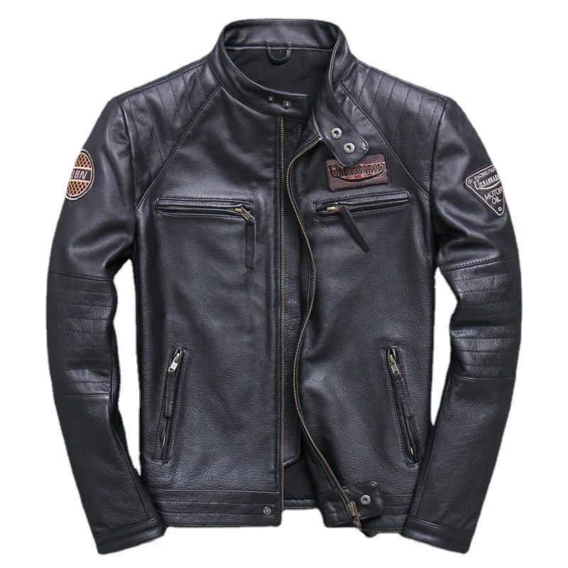 Fashion Biker Jackets Vintage  - đánh giá và giá Riding Jacket Leather