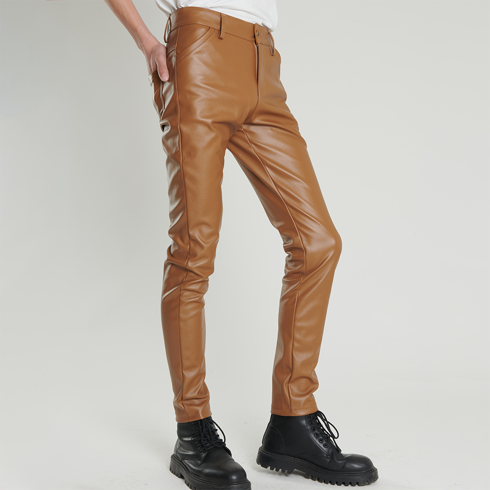 Men's Leather Pants Skinny Fit - đánh giá và giá Motorcycle Gear Mens