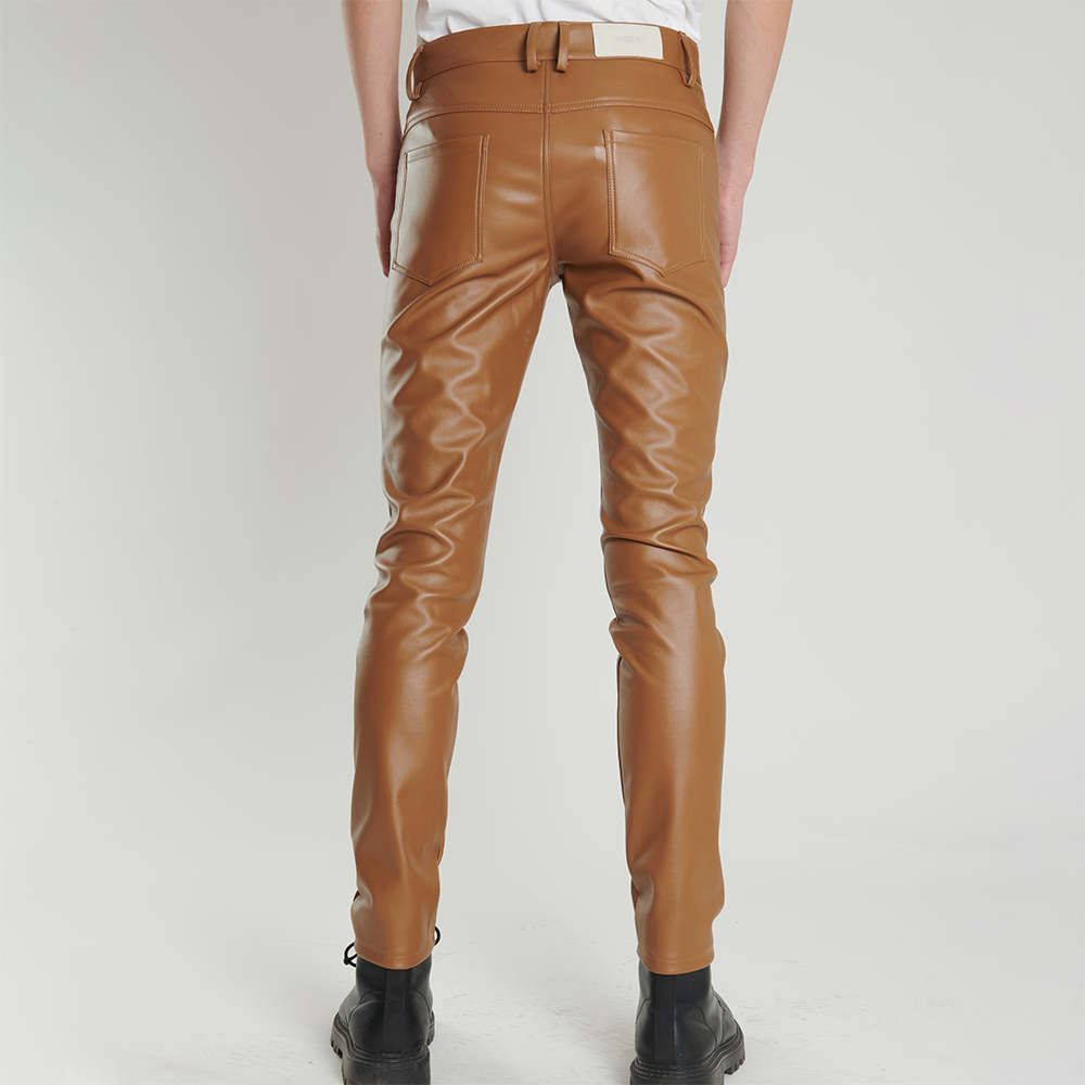 Men's Leather Pants Skinny Fit - đánh giá và giá Motorcycle Gear Mens