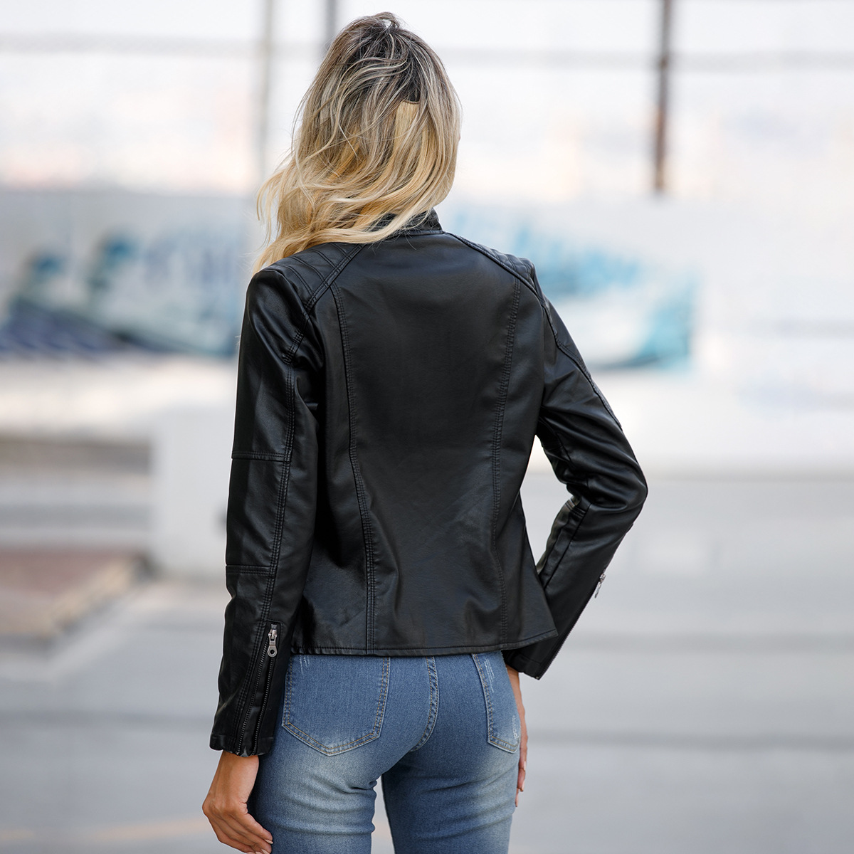 Women's Leather Jacket Women's - đánh giá và giá Riding Jacket Leather