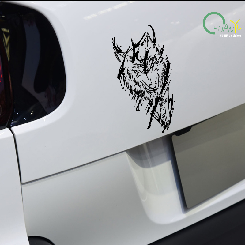Dark magic wolf car decals car - đánh giá và giá Motorcycle Gear Pattern