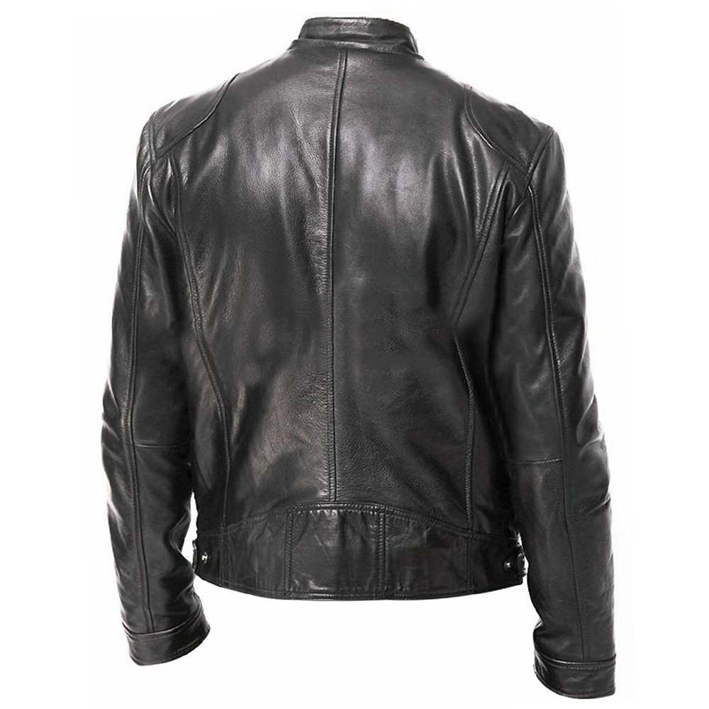 PU Leather Motorcycle Jacket M - đánh giá và giá Riding Jacket Leather